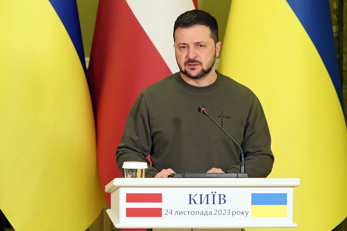    Президент Украины Владимир Зеленский © Pavlo Bahmut/Keystone Press Agency/Global Look Press