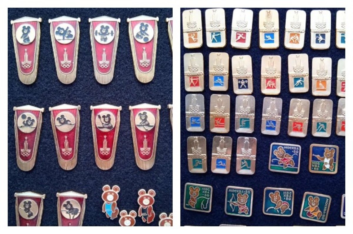    Житель Новосибирска продает коллекцию Олимпийских значков за 50 тысяч