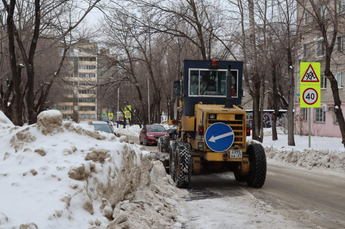    Мэрия Хабаровска опубликовала список улиц, где будут чистить снег 25 ноября