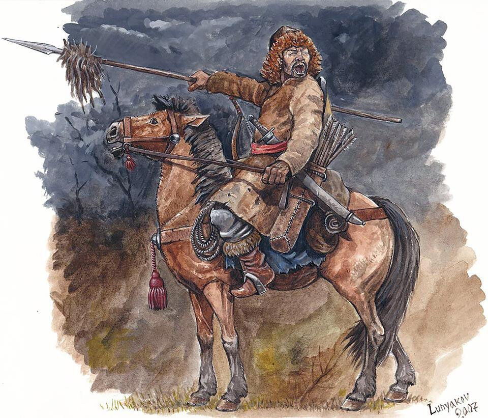 Монгольский воин XIII века / © Александр Луняков 