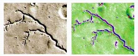 За три миллиарда лет русло реки на Марсе не изменилось