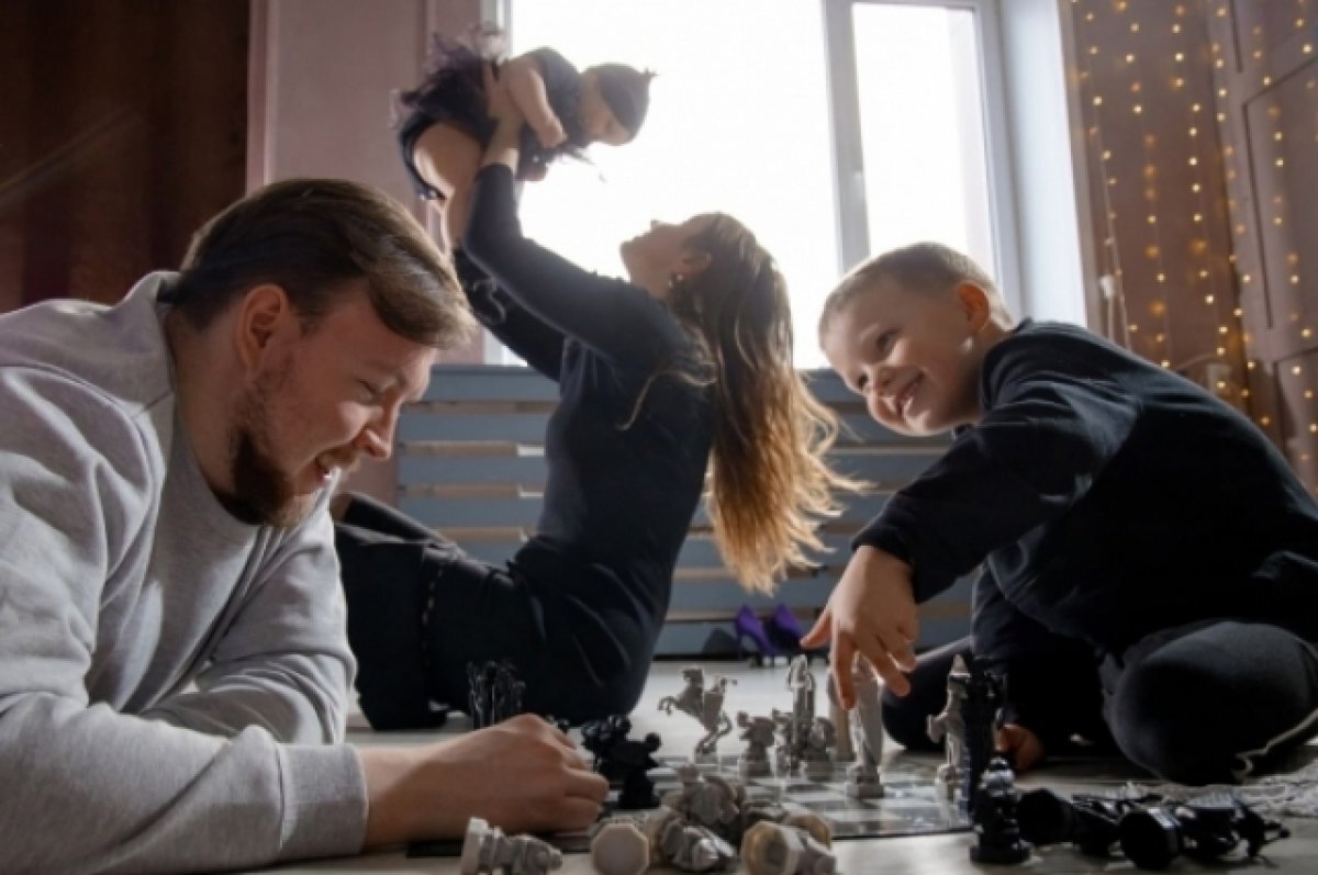    В Курской области в последние годы растёт число многодетных семей