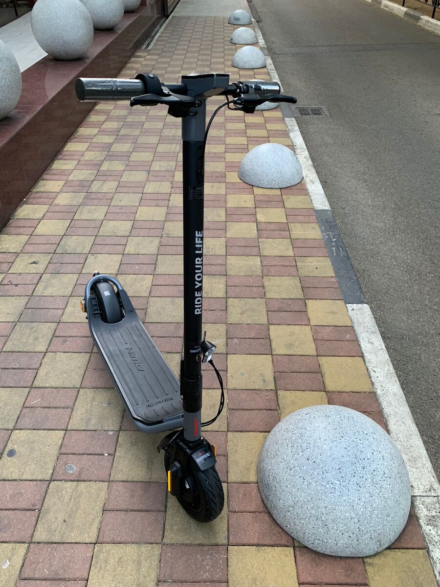 Электросамокат Scooter цепной привод