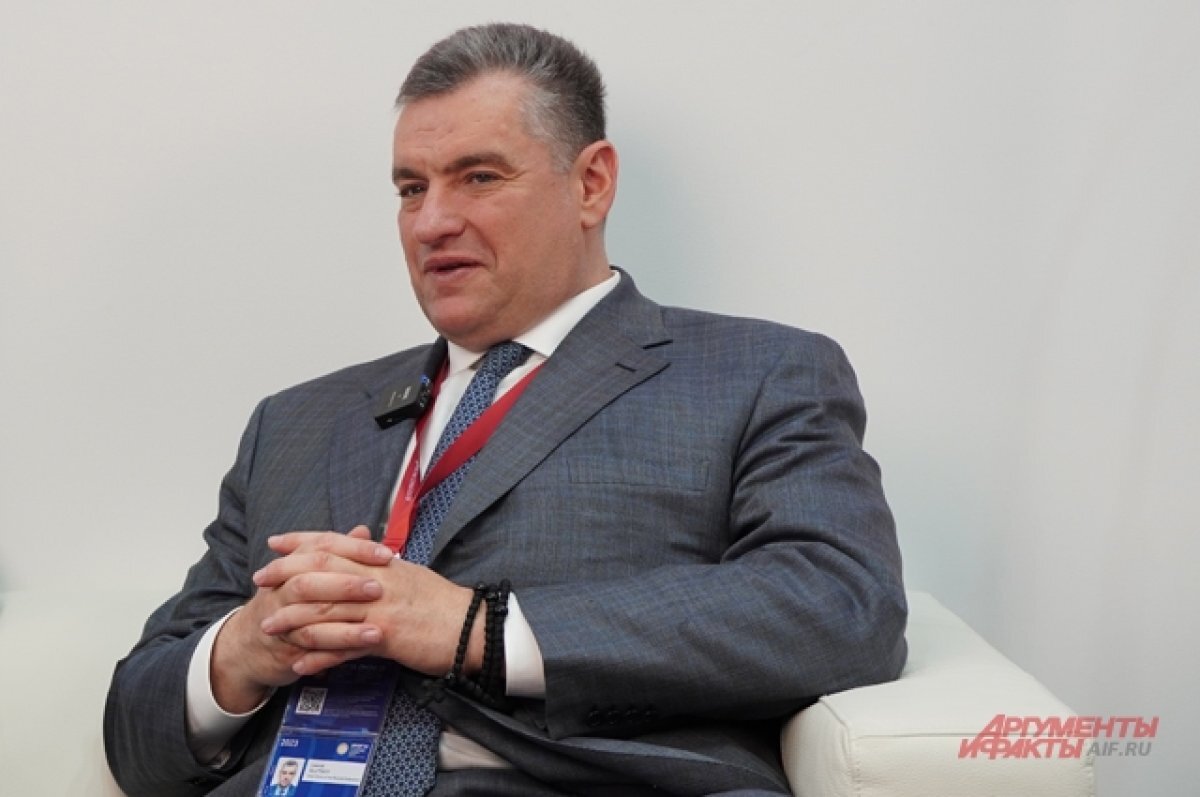    Слуцкий заявил, что киевский режим ищет пути отхода