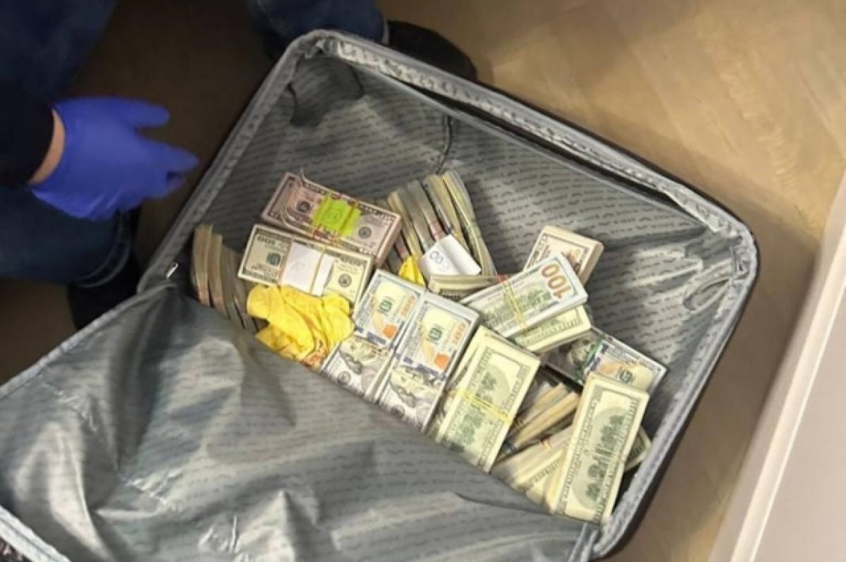    На Украине задержали депутата, хранившего валюту и слитки золота в чемодане