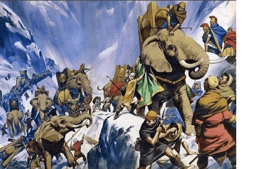 Поход армии Ганнибала через Альпы