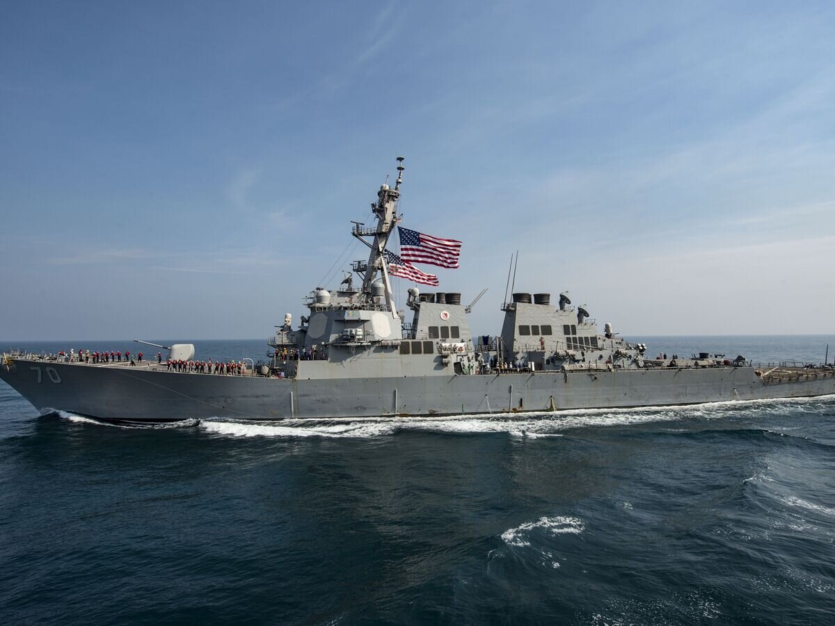    Ракетный эсминец USS Hopper ВМС США© Фото : United States Navy