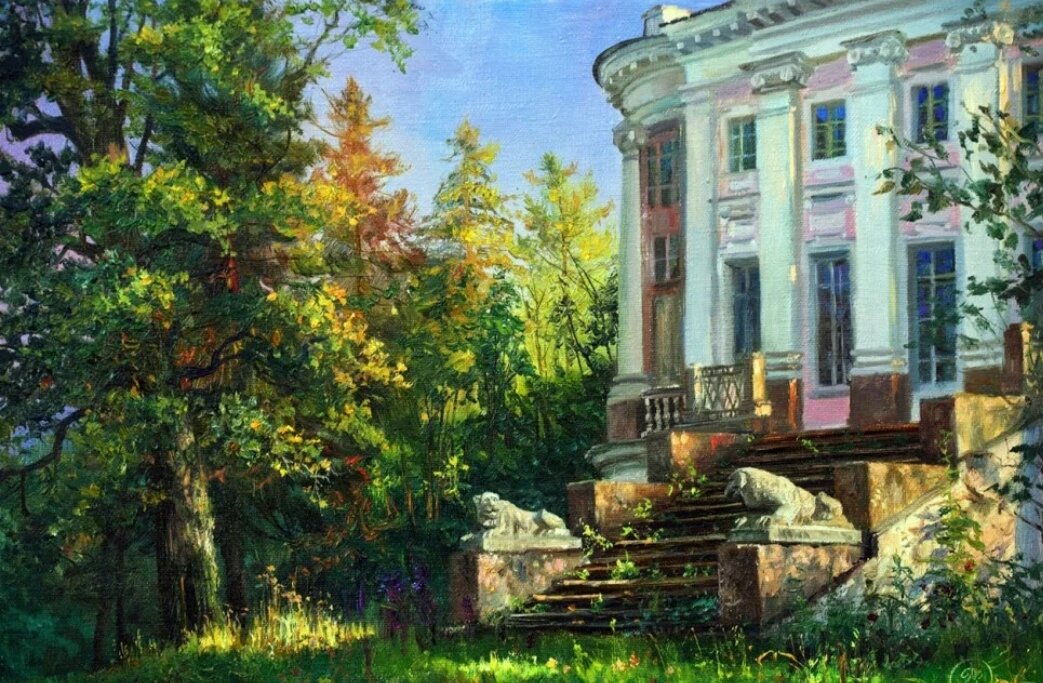 Загородная усадьба, изображение использовано в иллюстративных целях 