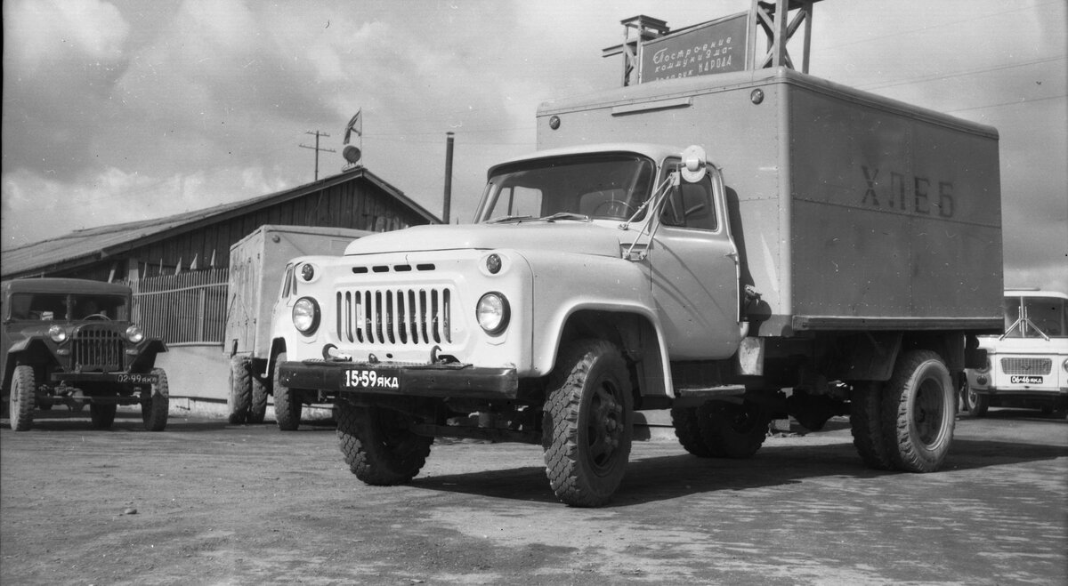 ГЗСА-3704 на шасси автомобиля ГАЗ-52 