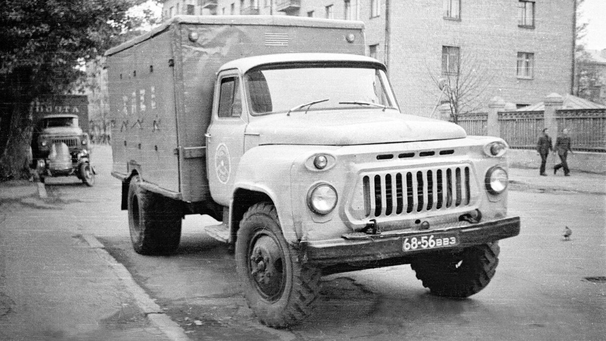 Хлебный фургон ГАЗ 
