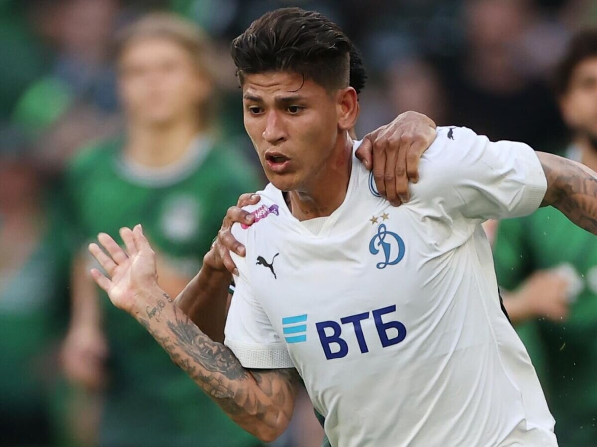    Полузащитник "Динамо" Хорхе Карраскаль© РИА Новости / Виталий Тимкив