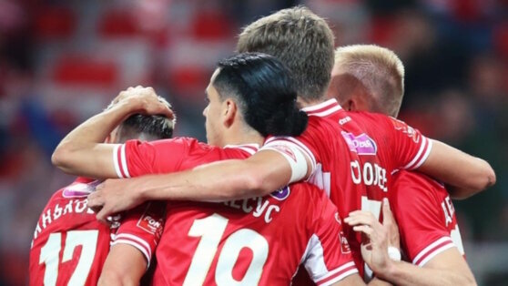    "Спартак" одержал гостевую победу над "Балтикой" при сильном снегопаде Роман Захаров