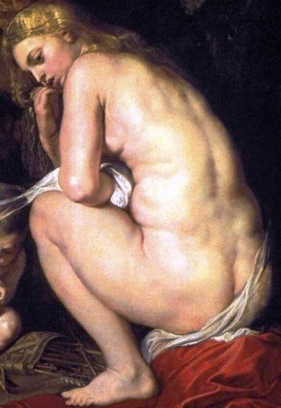 Фрагмент картины Рубенса "Мёрзнущая Венера" (eva.ru)