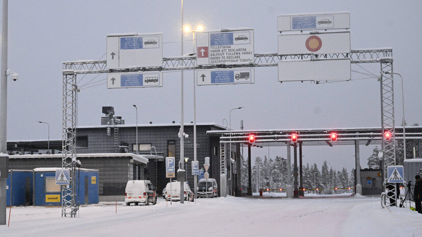     Граница Финляндии и России Legion-Media Lehtikuva/Emmi Korhonen