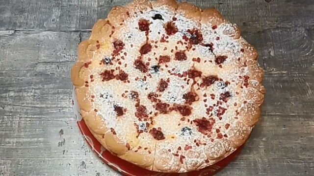 Сметанник с ягодами - пошаговый рецепт с фото на Повар.ру