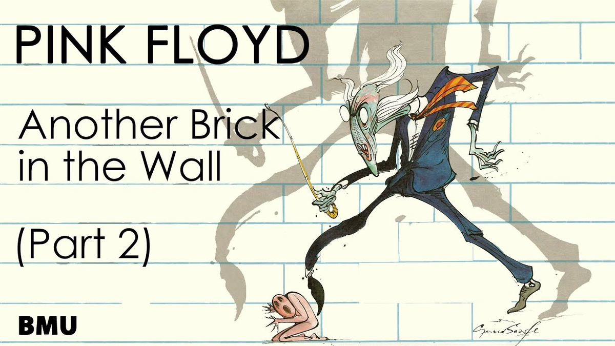 Стена пинк перевод. Pink Floyd another Brick in the Wall. Пинк Флойд another Brick in the Wall. Another Brick in the Wall Part 2. Pink Floyd - another Brick in the Wall Part II.