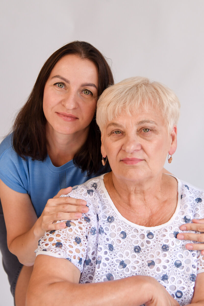 Фотография из личного архива. Я и моя мама