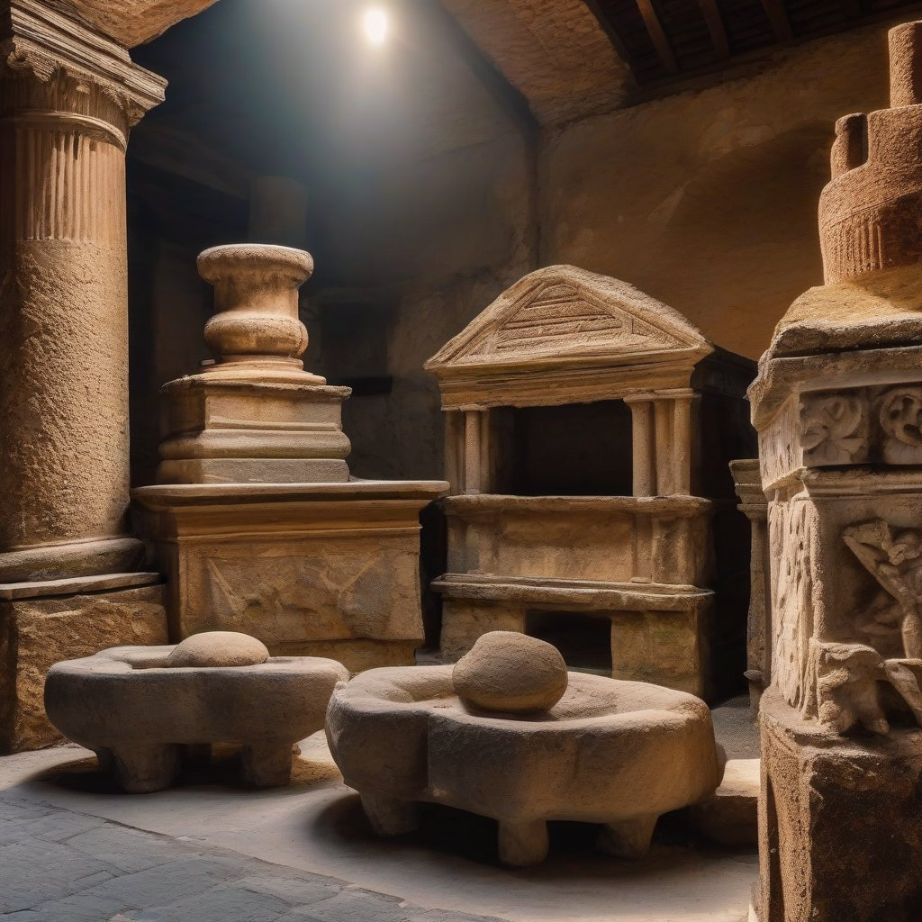 Открытие древних памятников Помпеи