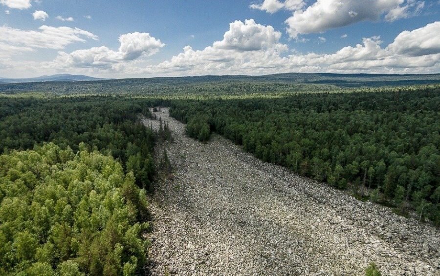 Каменная река. Фото из свободных источников