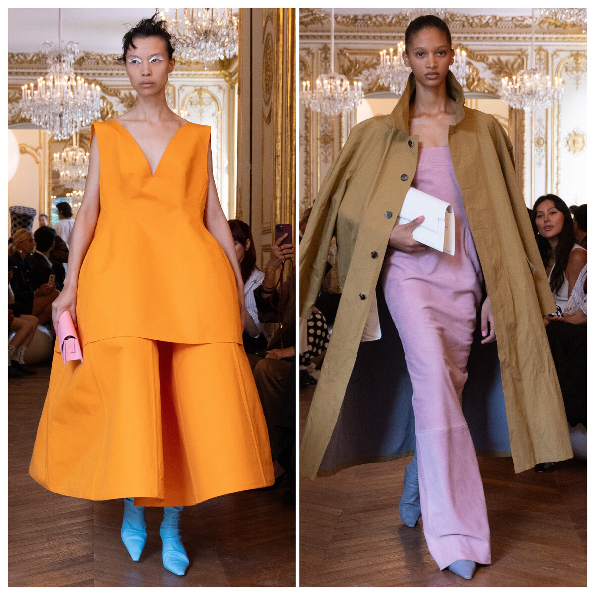 фото Vogue Ranway, коллекция Marni 2024, коллаж составлен автором