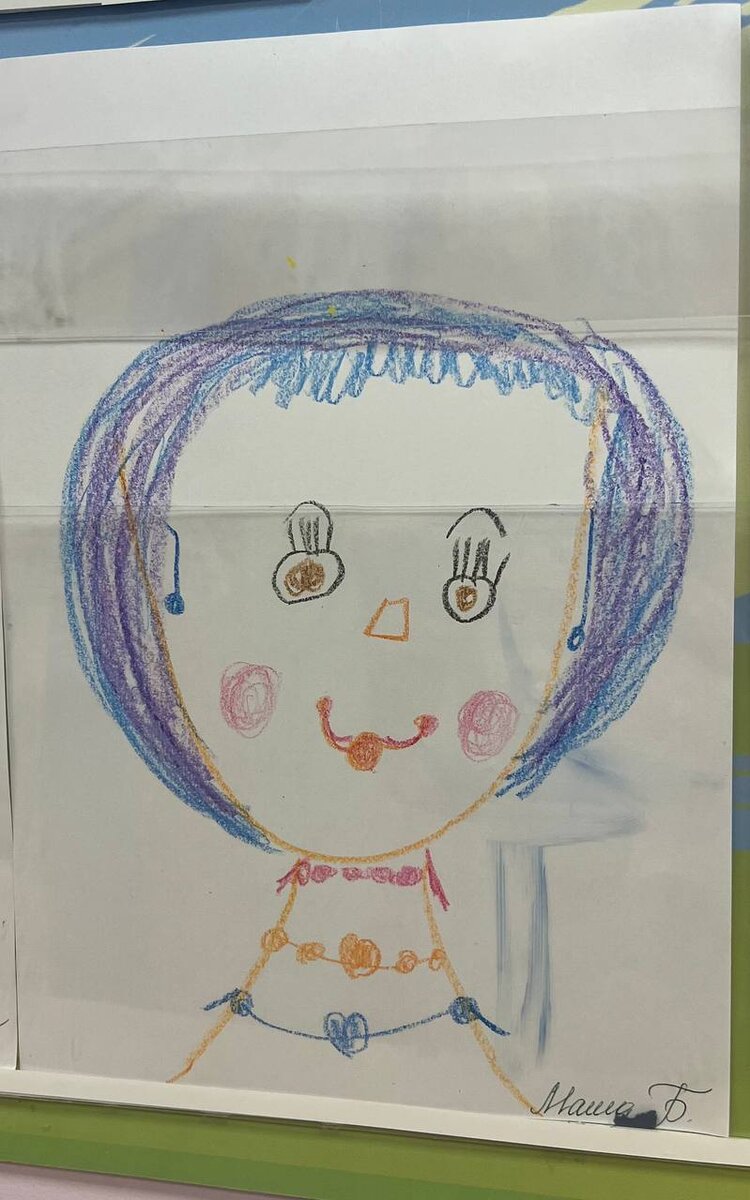 Рисунок Марии Барановой, 5 лет📷Рисунок Варвары Бутковой, 6 лет📷Рисунок Михаила Гладкова, 6 лет📷Рисунок Ани Никалиной, 6 лет📷Рисунок Софии Нечмиловой, 6 лет