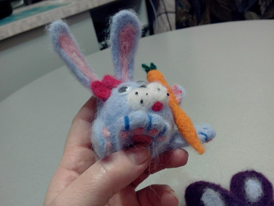 Моя первая игрушка. Даже её купили)