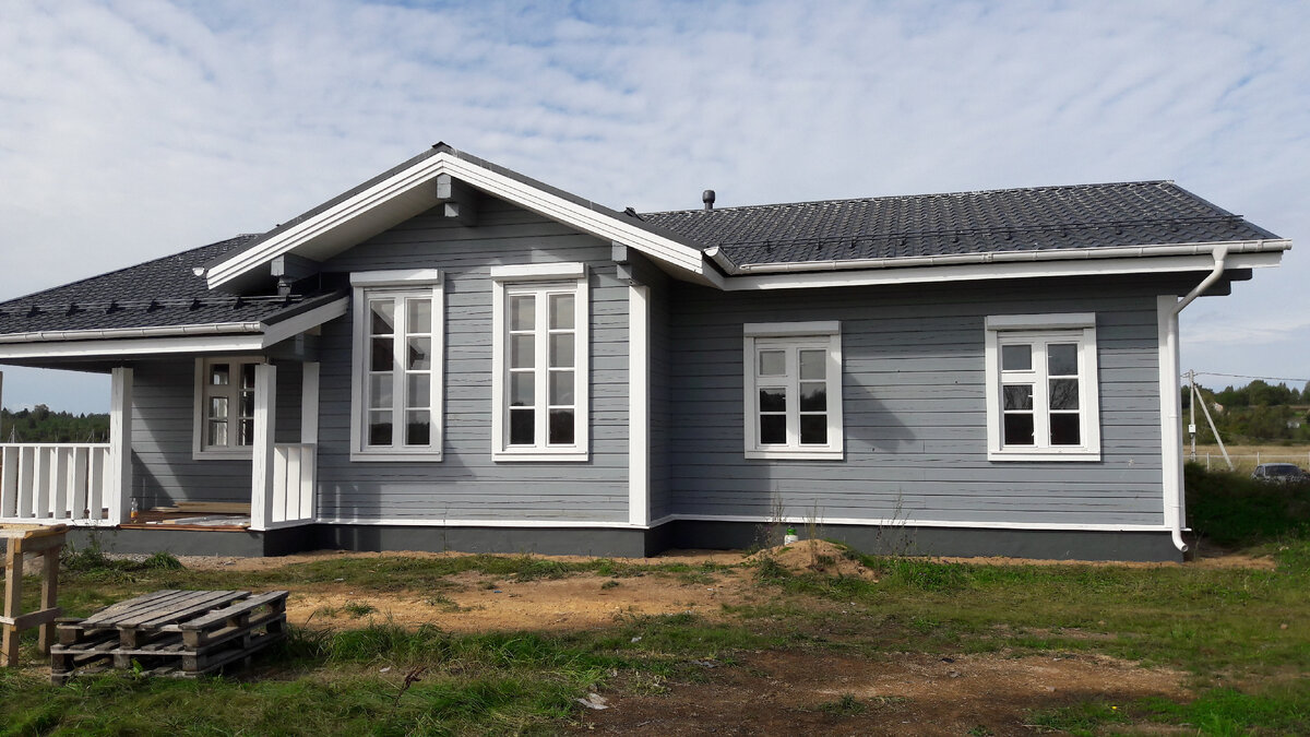 Проект можно реализовать в любом сечении бруса, или перепроектировать на клееный брус