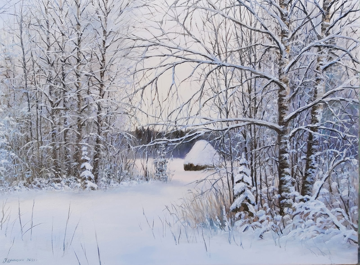 Представляю Вашему вниманию еще одного нашего современники Сергея Павловича Курицына. Художник родился в городе Архангельске, в 1962 году. Учился в художественной школе в Архангельске.-41