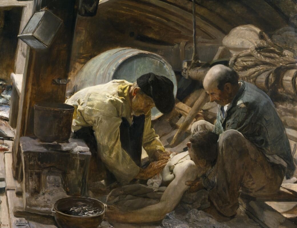 А еще говорят, что рыба дорога! Хоакин Соролья