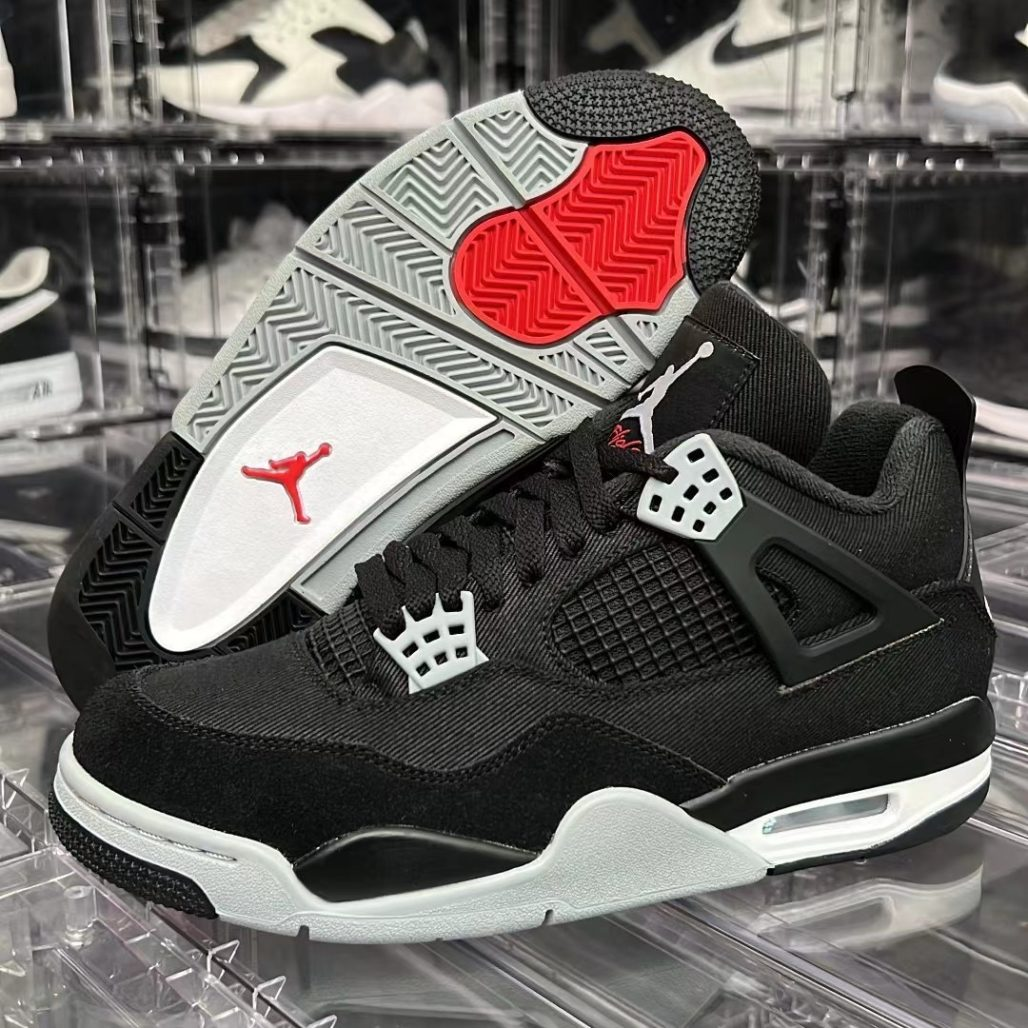 Air Jordan 4 “Black Canvas”