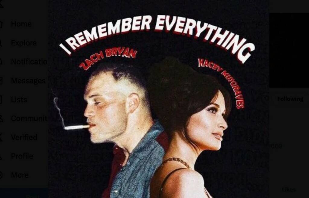 Народное творчество. Бутлегерская обложка сингла  “I Remember Everything”.