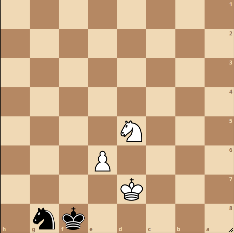 Ход черных - ничья