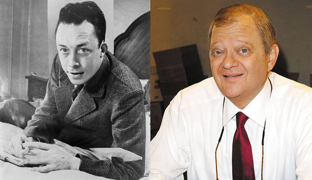 Камю (слева), Клэнси справа