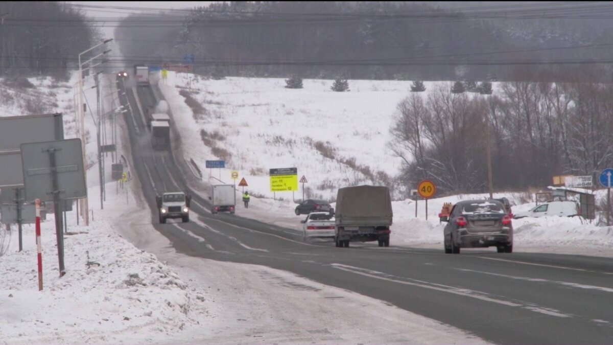    В Башкирии свернули мобильный пункт обогрева на трассе М-5 “Урал”