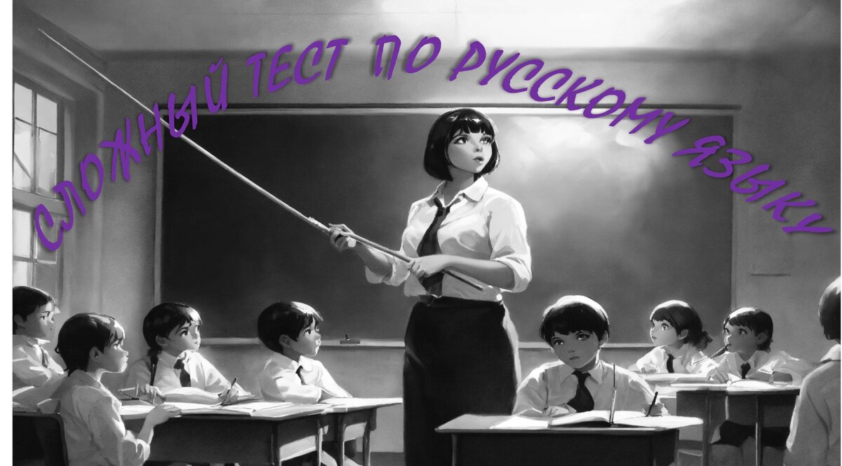 Тест № 164
Изображение создано на сайте https://lexica.art