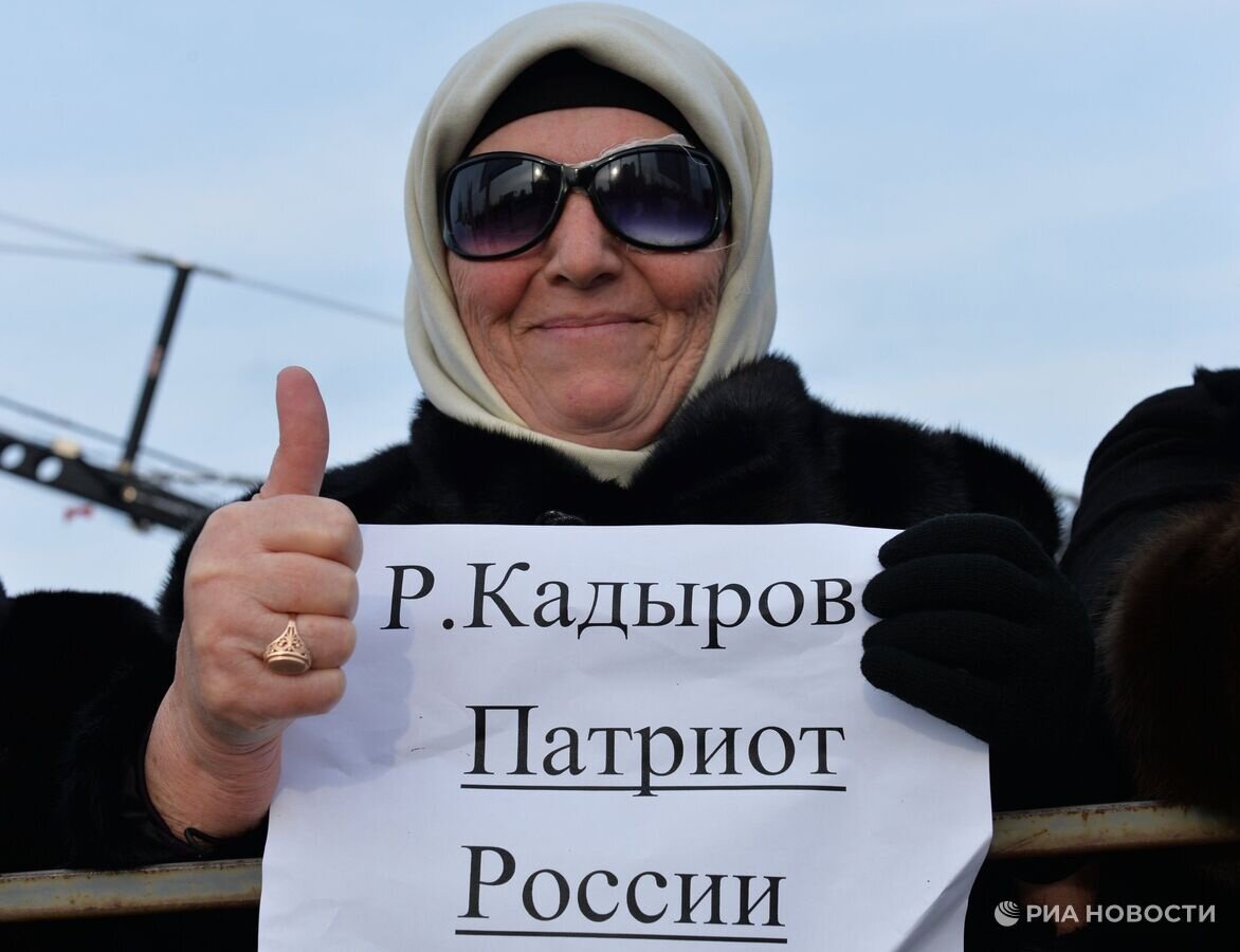 Кадыров - любимец российских патриоток