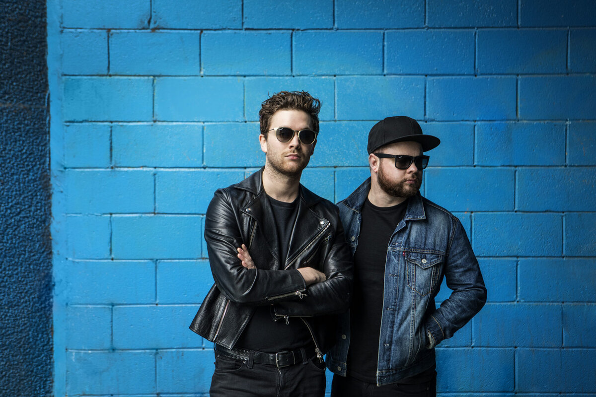 Royal Blood. Слева-направо: Майк Керр (вокал, бас-гитара, клавишные), Бен Тэтчер (ударные).