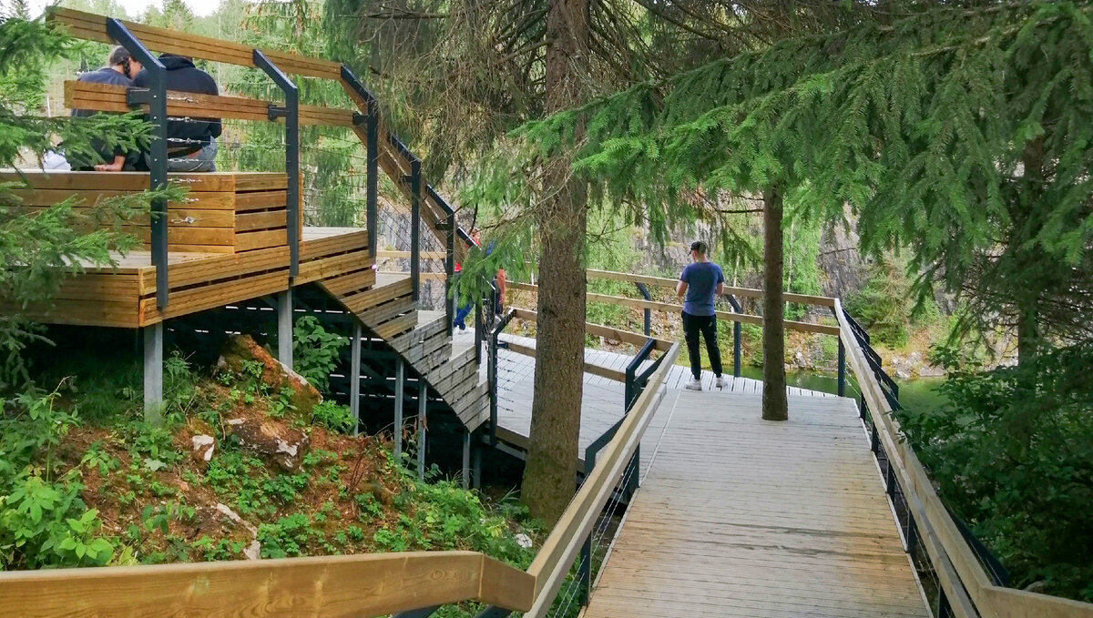 Горный парк Рускеала 2022 год / фотографии из архива автора