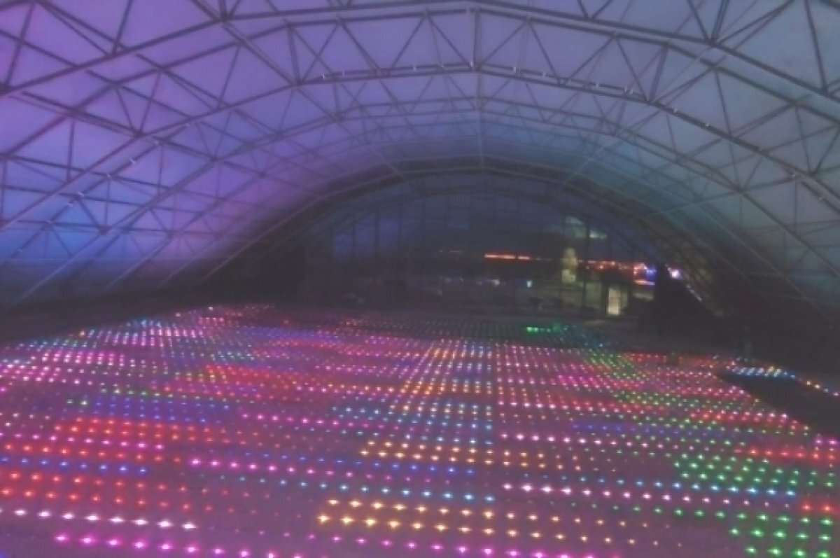    В Волгограде в ЦПКиО вот-вот откроют автодром с необычной подсветкой