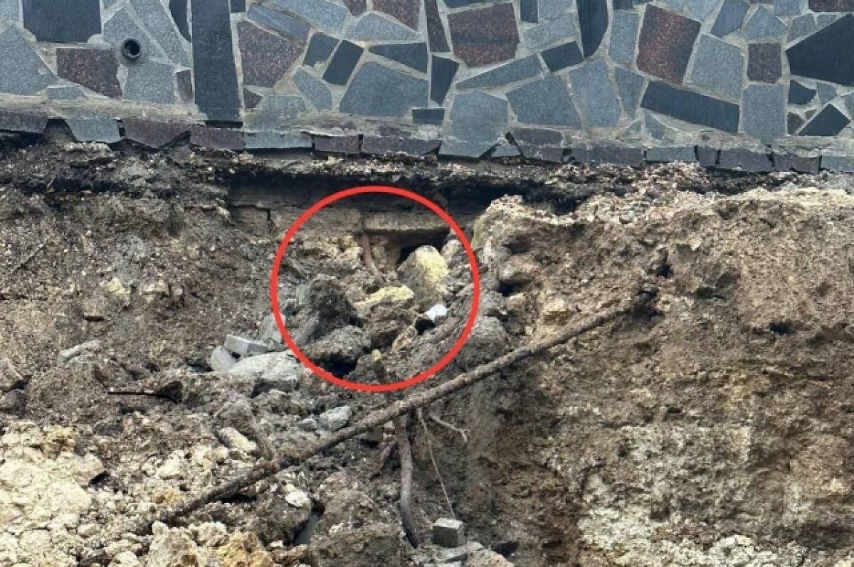    Развожаев прокомментировал обрушение подпорной стены в Севастополе