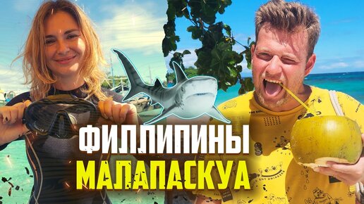 Филиппины. Первый раз на острове Малапаскуа. АКУЛЫ НА ФИЛИППИНАХ