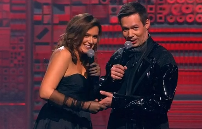 Кристина Диркс и Стас Пьеха. 