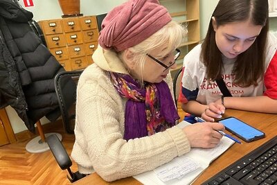    Долголеты Жуковского учатся компьютерной грамотности © Пресс-служба администрации г.о. Жуковский