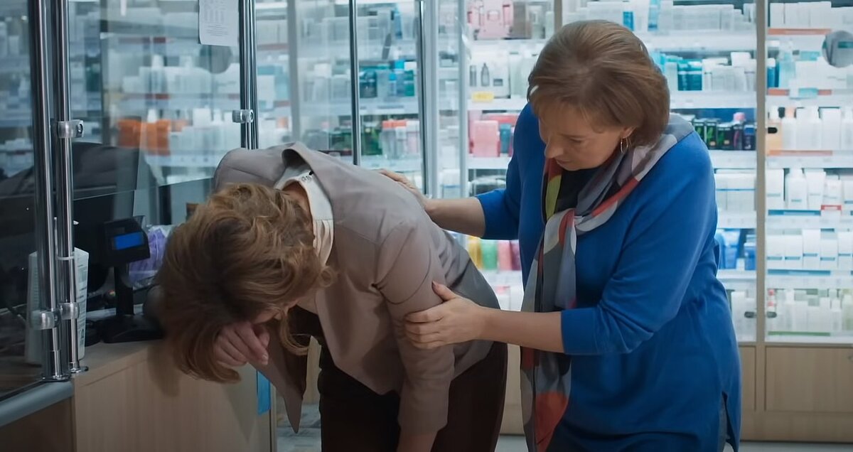 Скриншот из сериала "Я заберу твою семью".