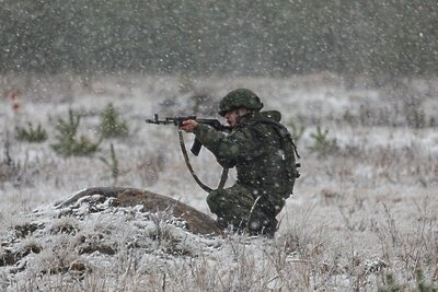    Военнослужащий ВС РФ © Telegram-канал Минобороны России