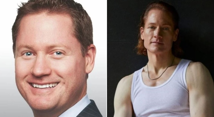 Брайан Джонсон в 2013 года (слева) и сейчас (справа). Фото из открытых источников "Яндекс.Картинки".