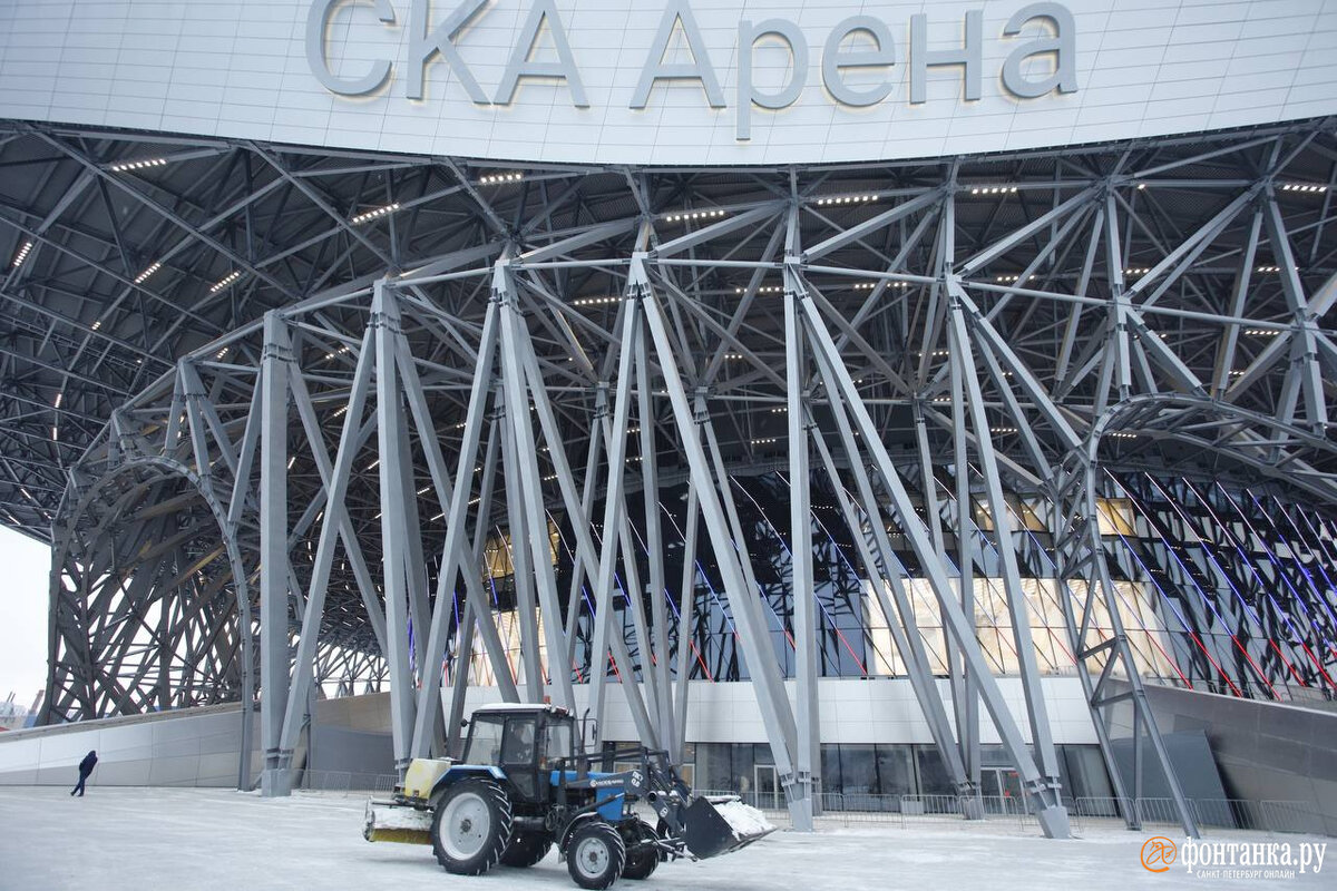 СКА Арена» открыла свои двери для первой на ней игры в хоккей. Читайте на  