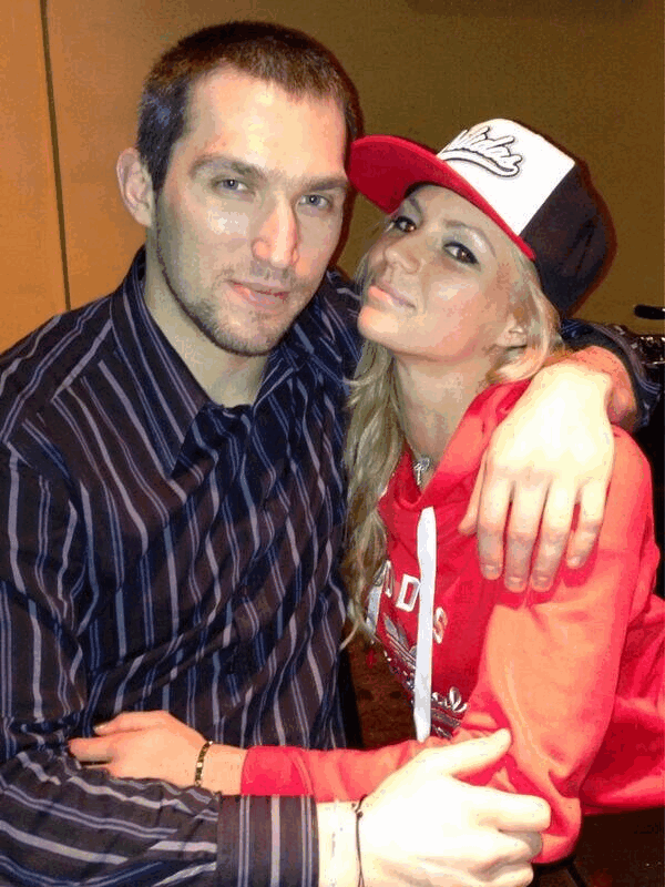 Александр Овечкин с Марией Кириленко. Фото соцсети Марии Кириленко 