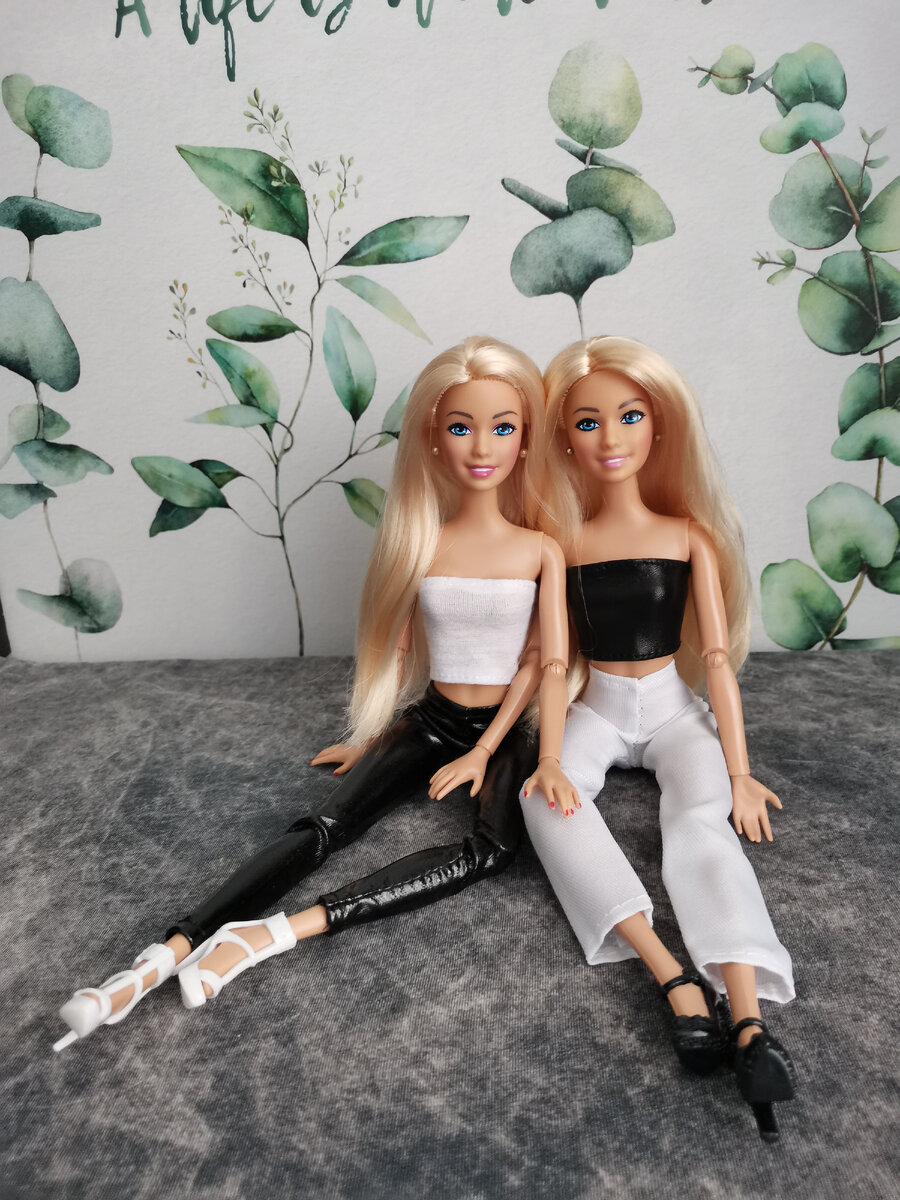 Подобрала им противоположные образы