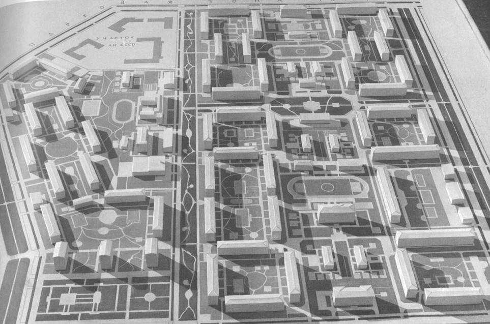 План 9-го квартала (слева)